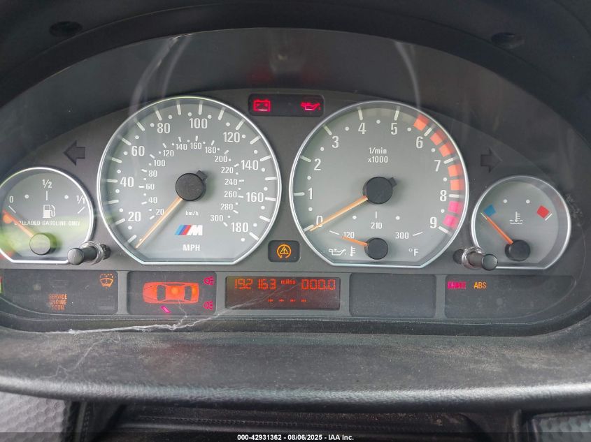 2002 BMW M3 VIN: WBSBL93472JR13864 Lot: 42931362