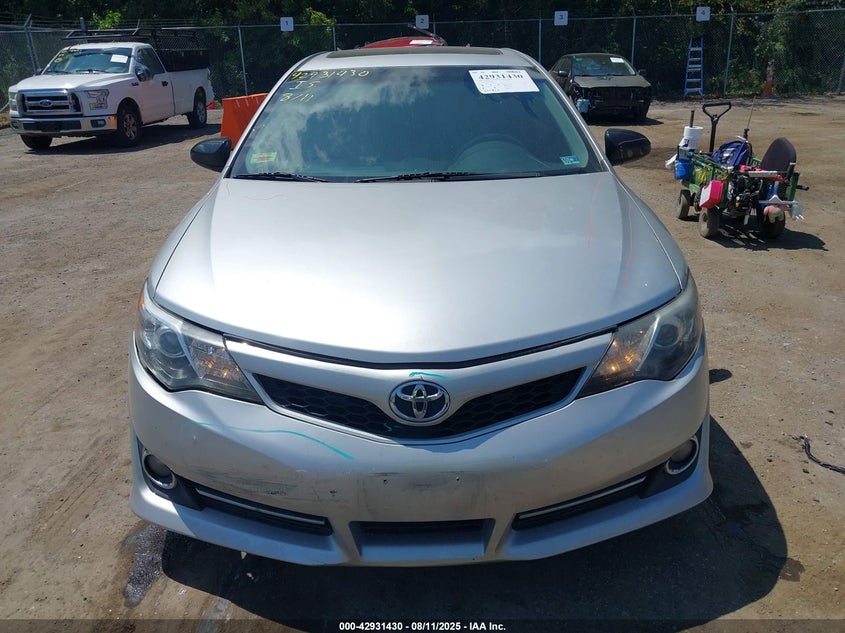 2012 Toyota Camry Se VIN: 4T1BF1FK4CU193008 Lot: 42931430