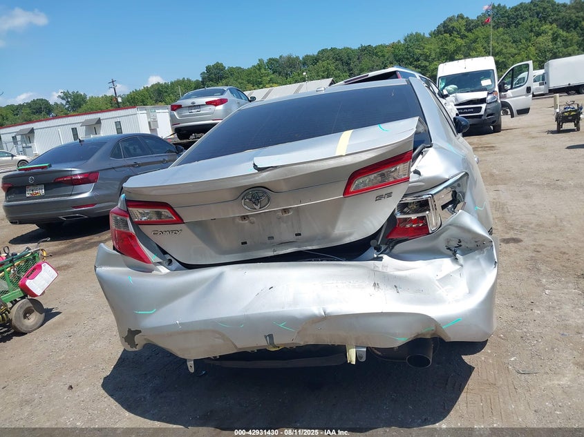 2012 Toyota Camry Se VIN: 4T1BF1FK4CU193008 Lot: 42931430
