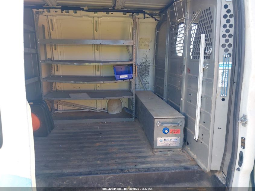 2012 Chevrolet Express 2500 Work Van VIN: 1GCWGFCA8C1165676 Lot: 42931536