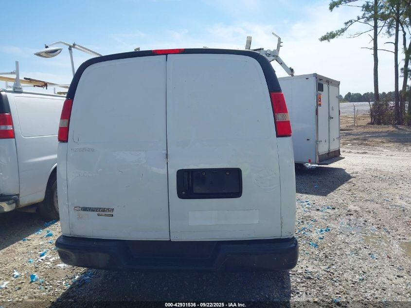 2012 Chevrolet Express 2500 Work Van VIN: 1GCWGFCA8C1165676 Lot: 42931536