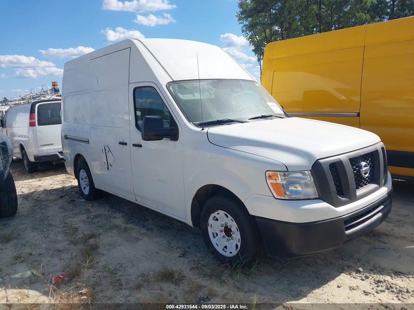 2012 Nissan Nv 2500 Nv2500 Hd S V6 white van gasoline 1N6BF0LX9CN112476 photo #1