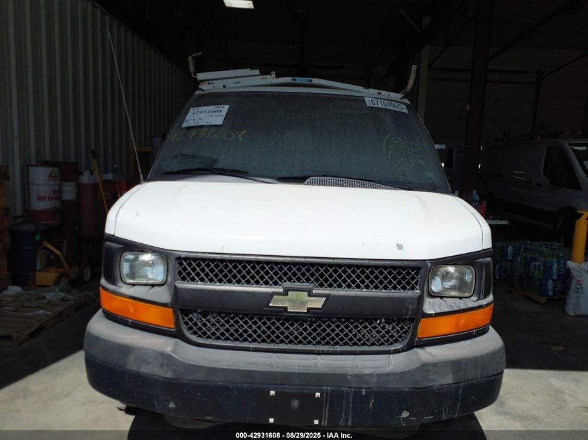 2012 Chevrolet Express 2500 Work Van VIN: 1GCWGFCA9C1168876 Lot: 42931608