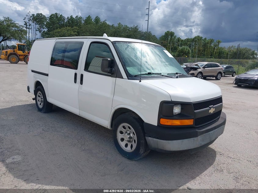 1GCSGAFX4E1163198 2014 Chevrolet Express 1500 Work Van auction photo 1