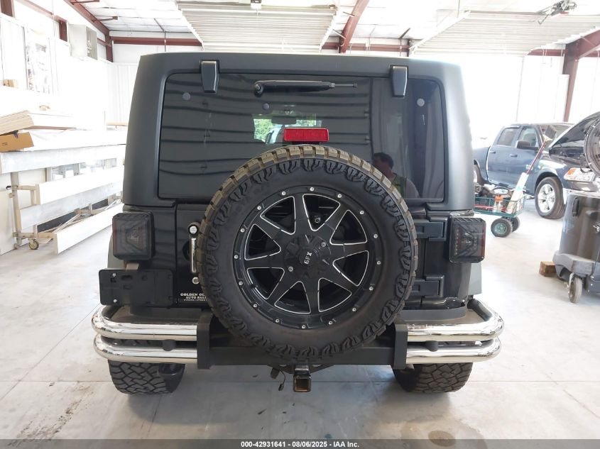 2016 Jeep Wrangler Unlimited Sport VIN: 1C4BJWDG9GL310687 Lot: 42931641