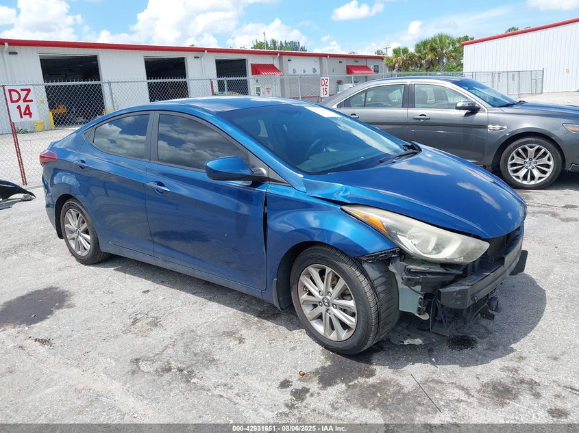 2015 HYUNDAI ELANTRA SE - KMHDH4AE2FU352408
