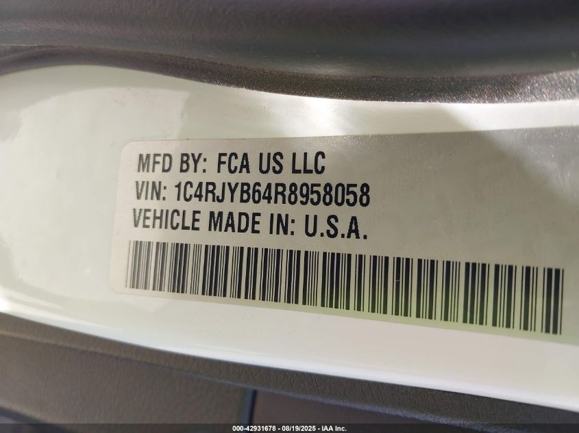 2024 Jeep Grand Cherokee - 1C4RJYB64R8958058