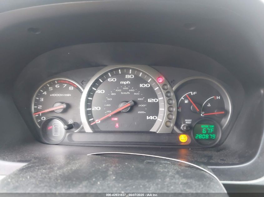 2005 Honda Pilot Ex-L VIN: 5FNYF18695B000314 Lot: 42931837