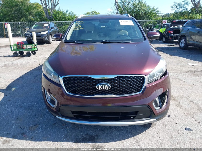 2017 Kia Sorento 3.3L Ex VIN: 5XYPHDA50HG286673 Lot: 42931841