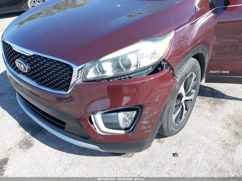 2017 Kia Sorento 3.3L Ex VIN: 5XYPHDA50HG286673 Lot: 42931841