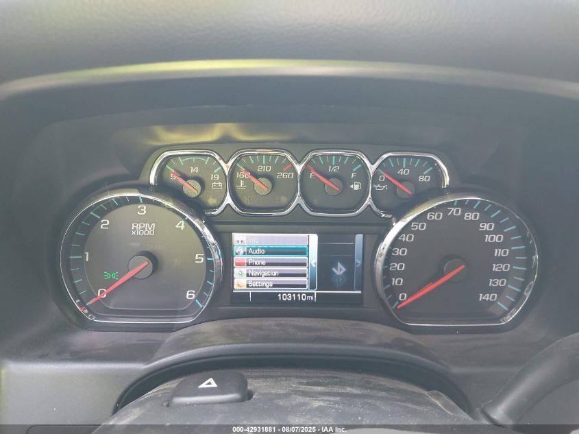 2015 Chevrolet Silverado 1500 1Lt VIN: 3GCPCREC4FG423441 Lot: 42931881