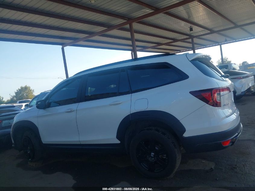 2022 Honda Pilot Awd Trailsport VIN: 5FNYF6H88NB023226 Lot: 42931883