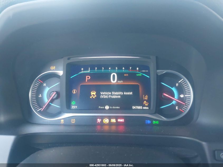 2022 Honda Pilot Awd Trailsport VIN: 5FNYF6H88NB023226 Lot: 42931883