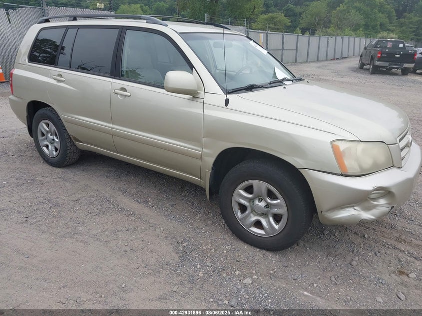JTEGD21A530064525 2003 Toyota Highlander auction photo 1