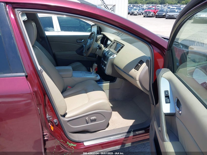JN8AZ18U29W106357 2009 NISSAN MURANO photo no. 5