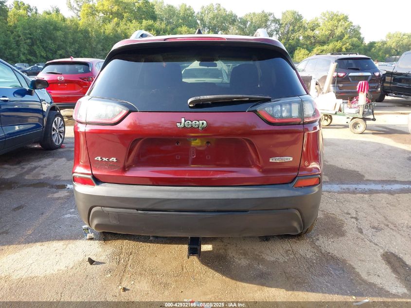 2019 Jeep Cherokee Latitude 4X4 VIN: 1C4PJMCB9KD281503 Lot: 42932166