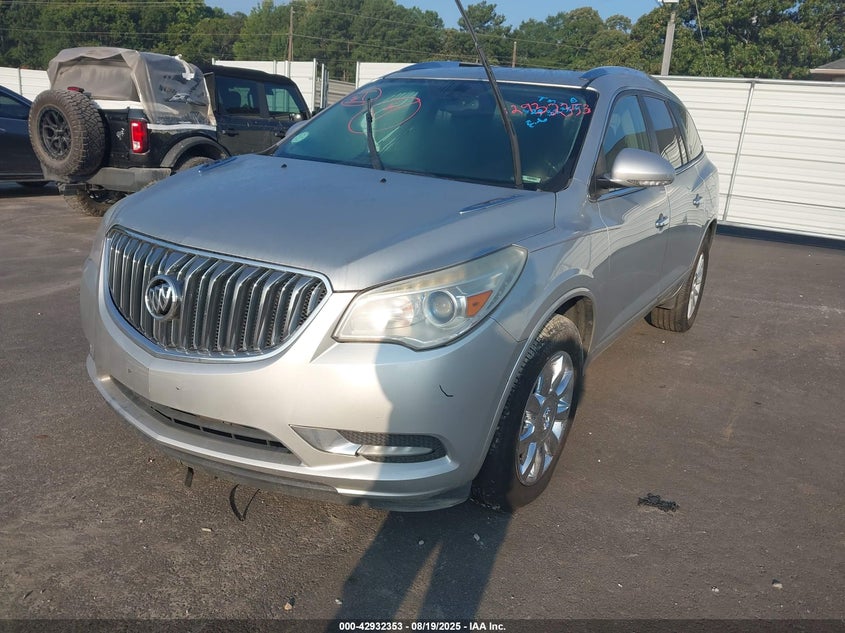 Vin: 5gakvckd7dj197729, lot: 43426093, buick enclave leather 20132