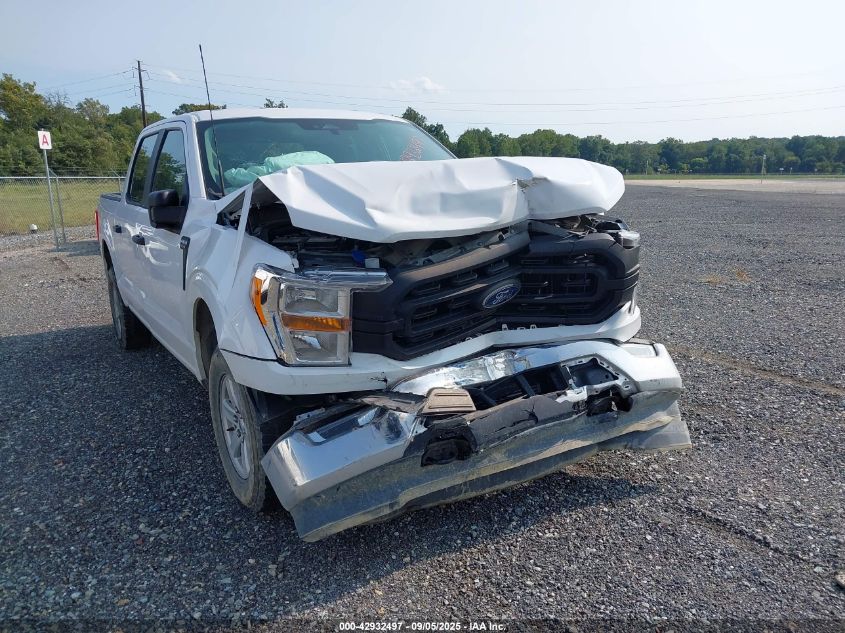 2021 Ford F-150 Xl VIN: 1FTEW1EPXMKE22254 Lot: 42932497