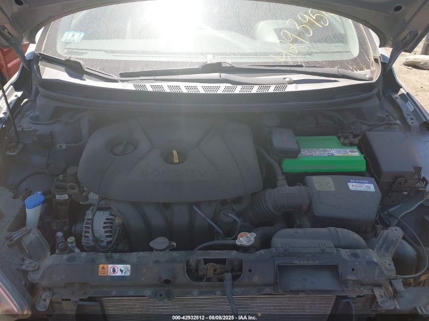 2012 Hyundai Elantra Gls (Ulsan Plant) VIN: KMHDH4AE6CU231618 Lot: 42932512