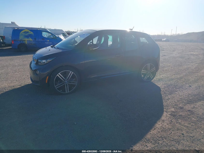 Vin: wby1z2c54fv287334, lot: 43426333, bmw i3 20152