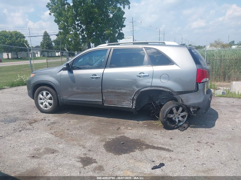 2011 Kia Sorento Lx V6 VIN: 5XYKTDA22BG158523 Lot: 42932755