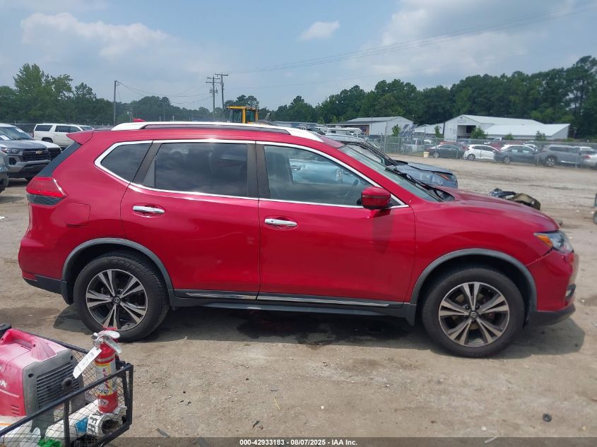 2017 Nissan Rogue Sl VIN: JN8AT2MV6HW285345 Lot: 42933183