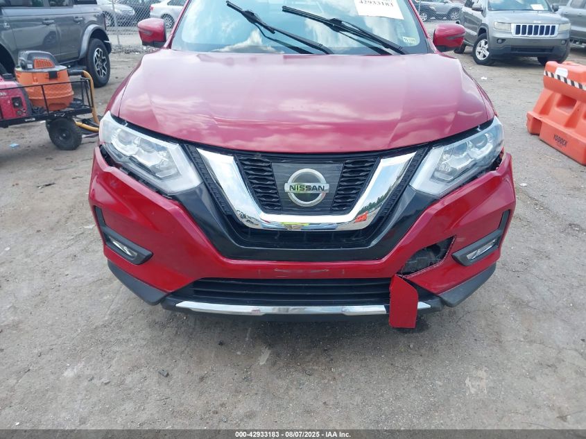 2017 Nissan Rogue Sl VIN: JN8AT2MV6HW285345 Lot: 42933183