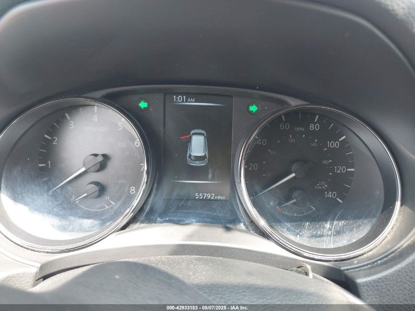 2017 Nissan Rogue Sl VIN: JN8AT2MV6HW285345 Lot: 42933183