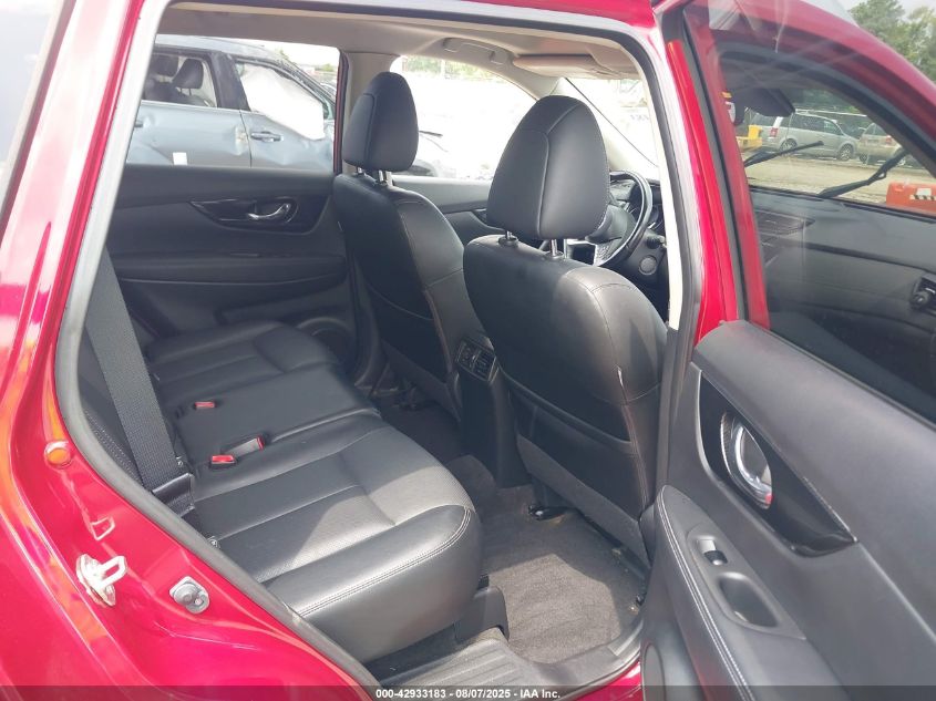 2017 Nissan Rogue Sl VIN: JN8AT2MV6HW285345 Lot: 42933183