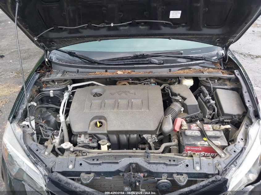 2018 Toyota Corolla Le VIN: 2T1BURHE2JC085626 Lot: 42933184