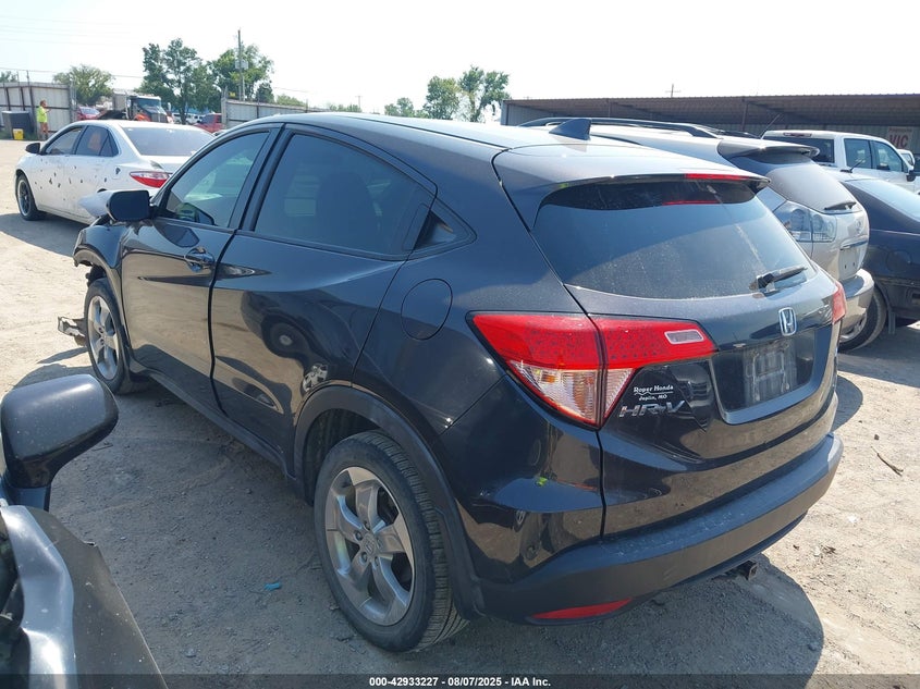 2018 HONDA HR-V LX 3CZRU6H33JG702382