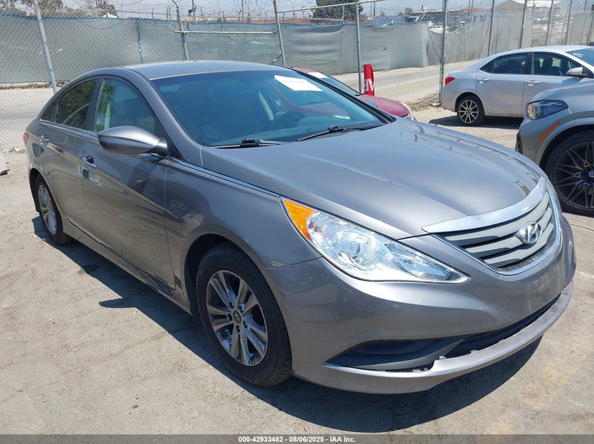 5NPEB4AC7EH867311 2014 Hyundai Sonata Gls auction photo 1