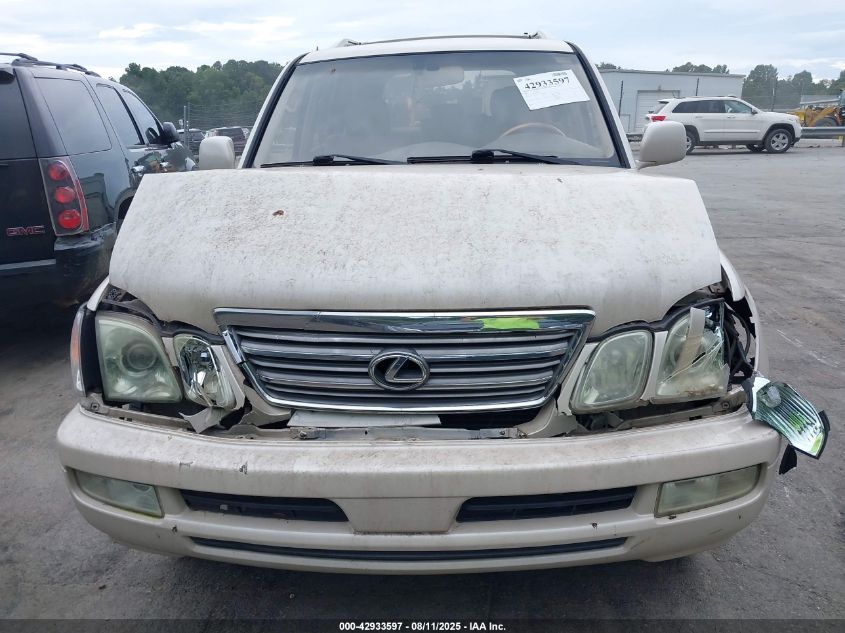 2003 Lexus Lx 470 VIN: JTJHT00W533530656 Lot: 42933597