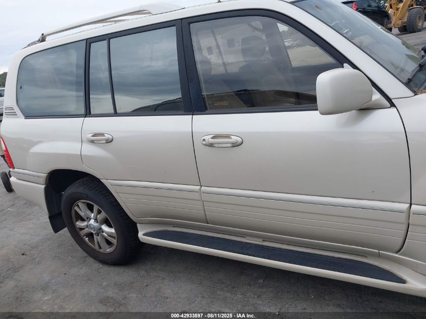 2003 Lexus Lx 470 VIN: JTJHT00W533530656 Lot: 42933597