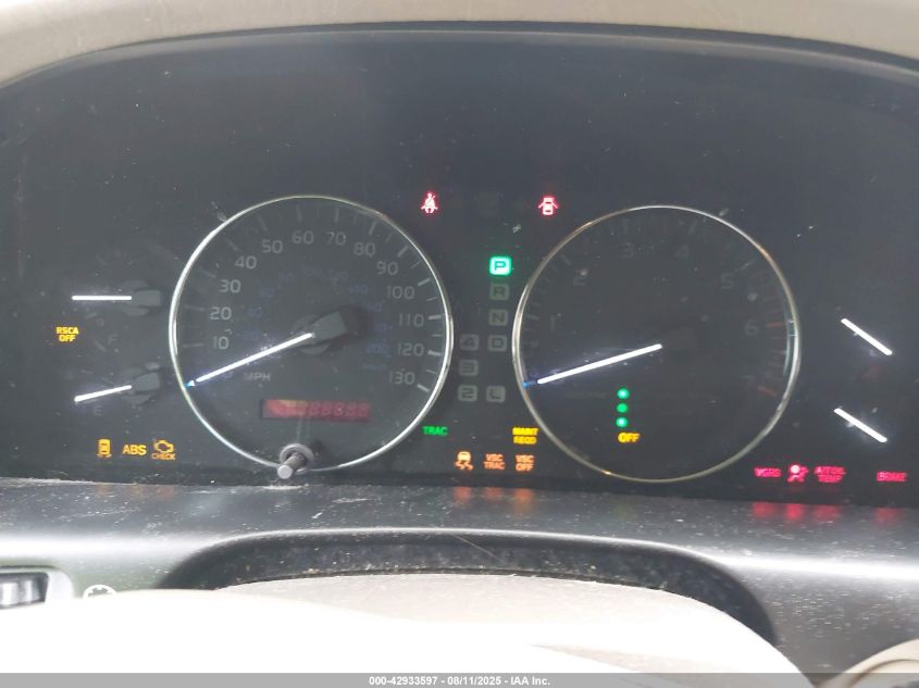 2003 Lexus Lx 470 VIN: JTJHT00W533530656 Lot: 42933597