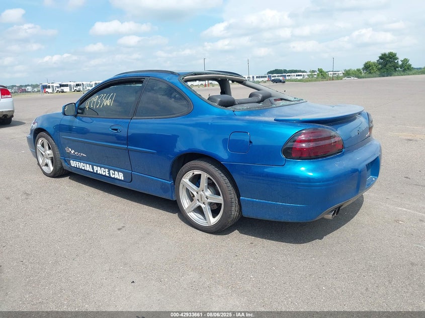 1998 Pontiac Grand Prix Gt blue coupe gasoline 1G2WP1218WF310537 photo #4