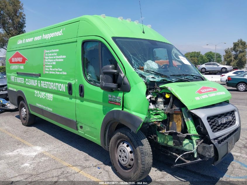 RAM PROMASTER 3500 CARGO VAN HIGH ROOF 159 WB EXT