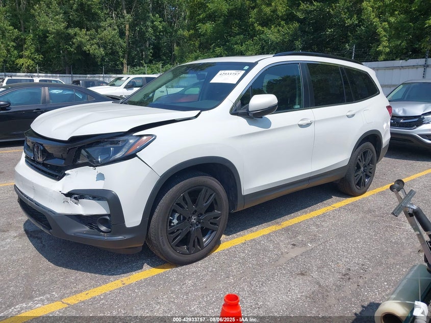 2021 Honda Pilot 3.5 Awd Special Edition White Lot 111042933757 Vin 5FNYF6H28MB097398