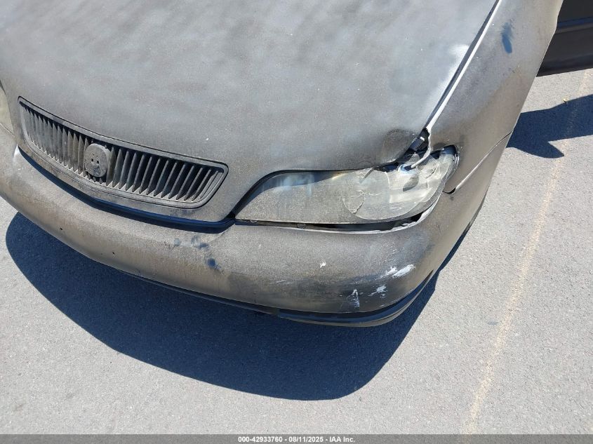 1998 Acura Cl 2.3 VIN: 19UYA3143WL001199 Lot: 42933760