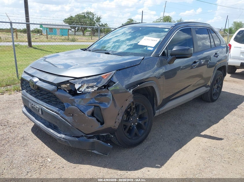 Vin: 2t3h1rfv5mc123786, lot: 43427629, toyota rav4 le 20212
