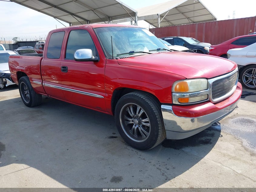 2GTEC19V021193579 2002 GMC Sierra 1500 Sle auction photo 1