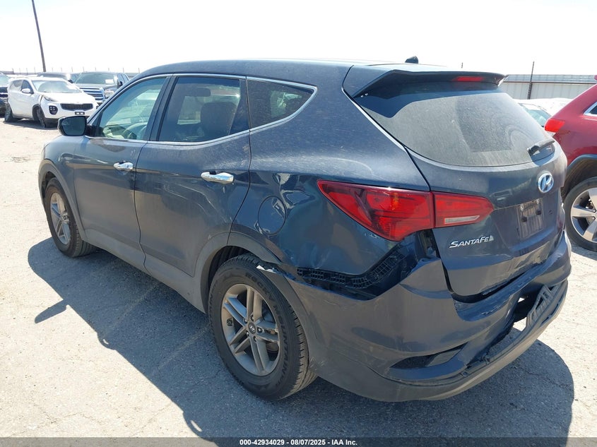 VIN 5NMZT3LB8JH080551 2018 HYUNDAI SANTA FE SPORT 2.4L