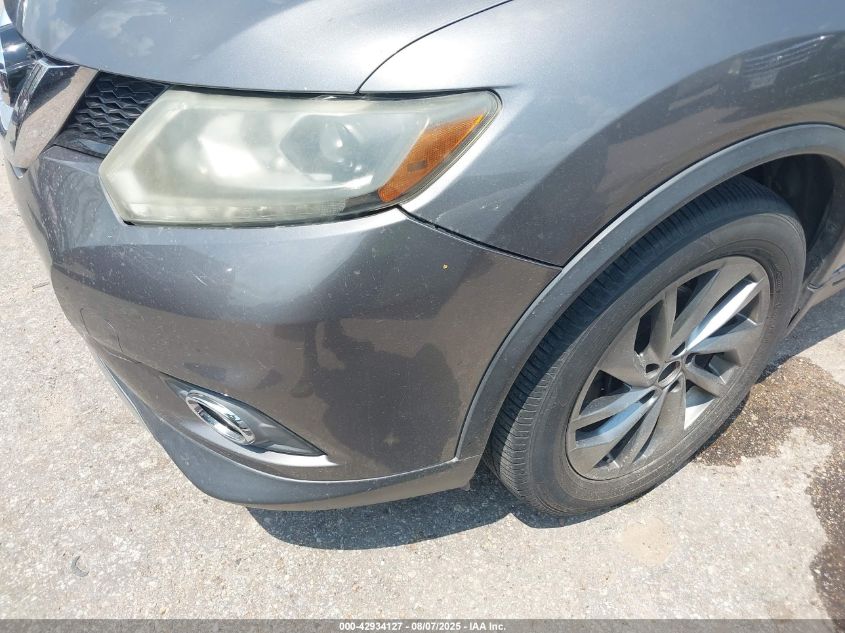 2015 Nissan Rogue Sl VIN: 5N1AT2MT9FC875950 Lot: 42934127