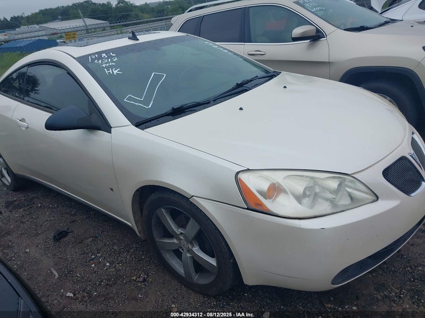 1G2ZH17N484248218 2008 Pontiac G6 Gt auction photo 1