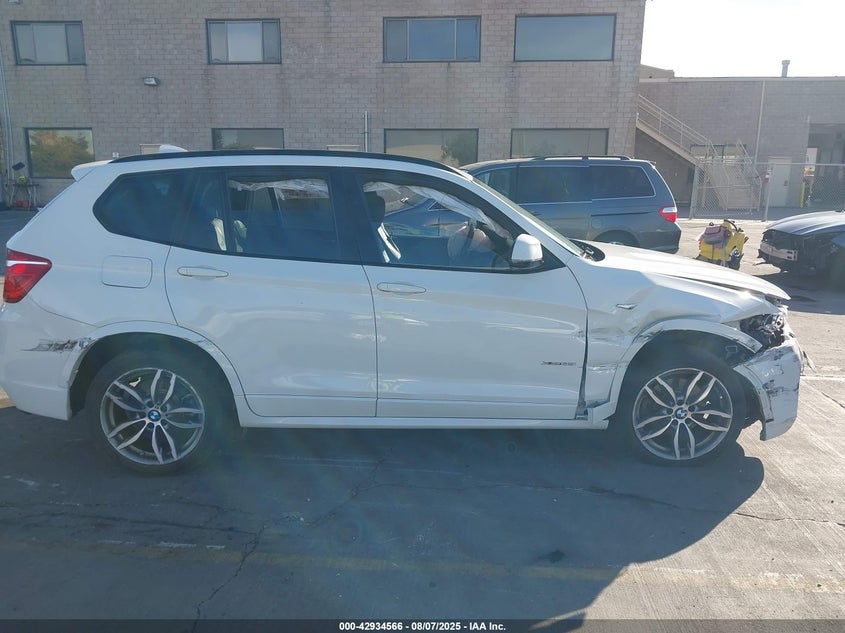 2017 BMW X3 3.0 Xdrive35i White Lot 111042934566 Vin 5UXWX7C50H0S19508