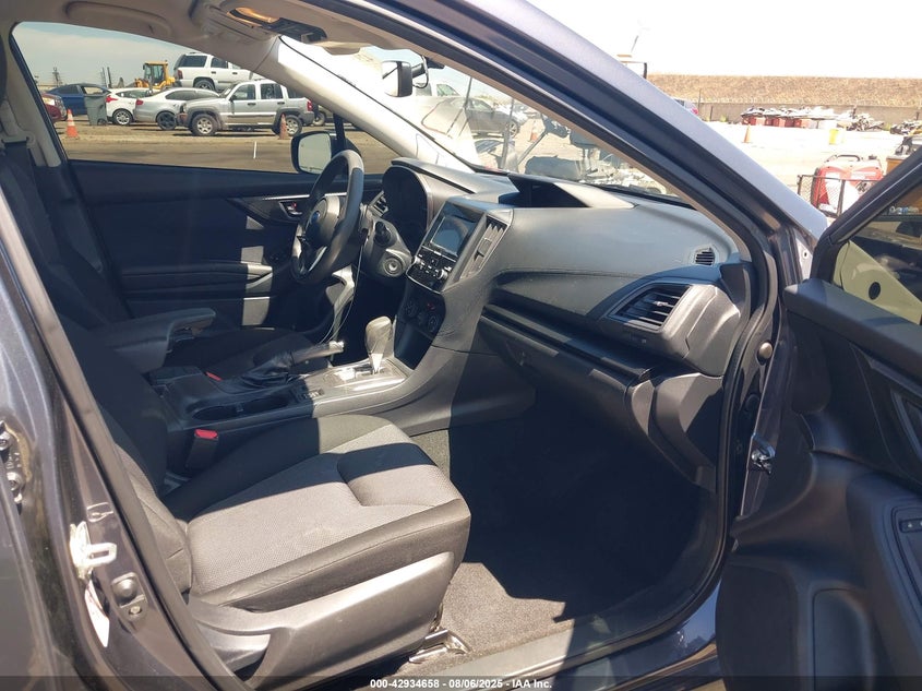 2017 Subaru Impreza 2.0 2.0i Premium Grey Lot 111042934658 Vin 4S3GTAD64H3744799