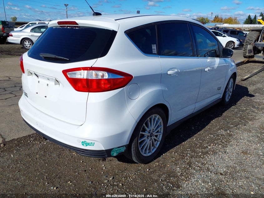 Vin: 1fadp5cu4fl110880, lot: 43428609, ford c-max energi sel 20154