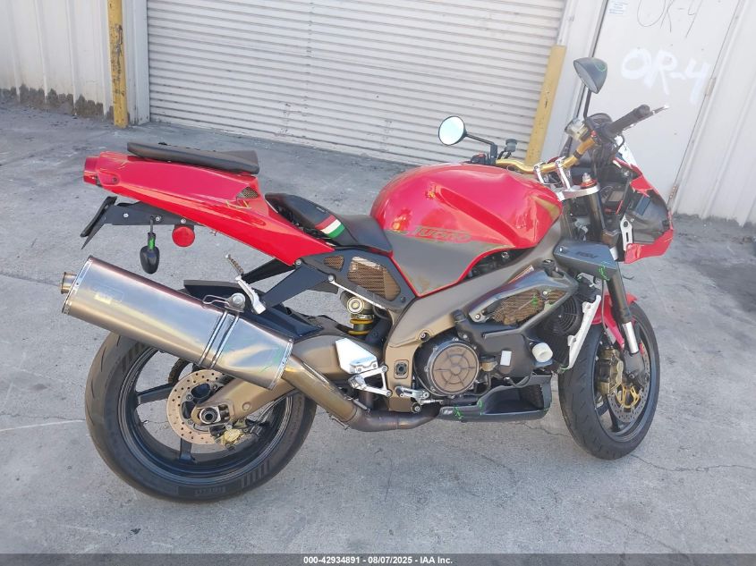 2003 Aprilia Tuono 1000 VIN: ZD4RPU0493S000069 Lot: 42934891