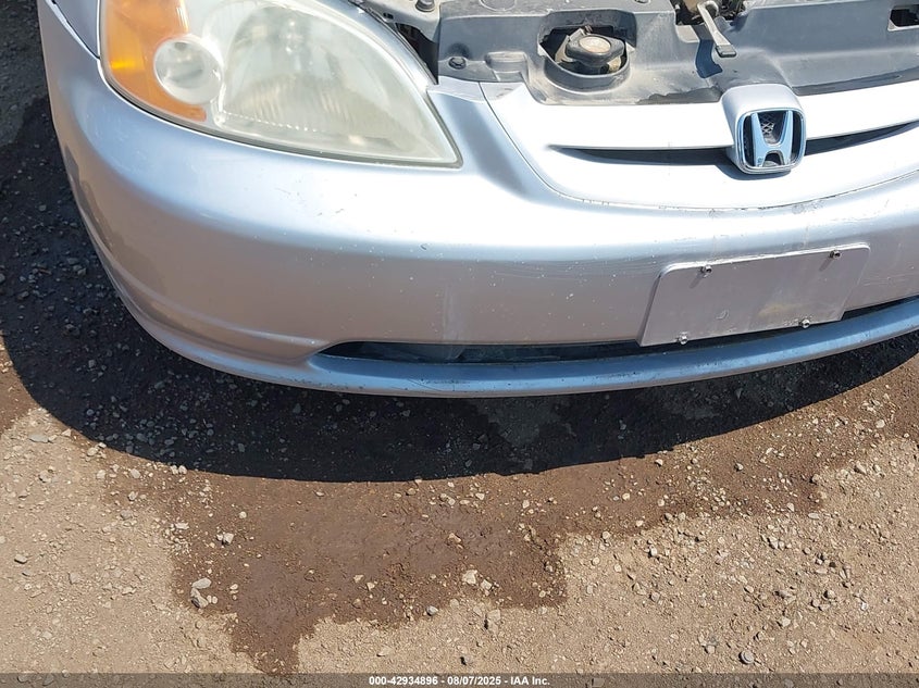 2001 Honda Civic Ex VIN: 1HGEM21991L073873 Lot: 42934896