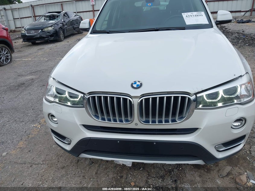 2017 BMW X3 Sdrive28I VIN: 5UXWZ7C37H0X40797 Lot: 42934899